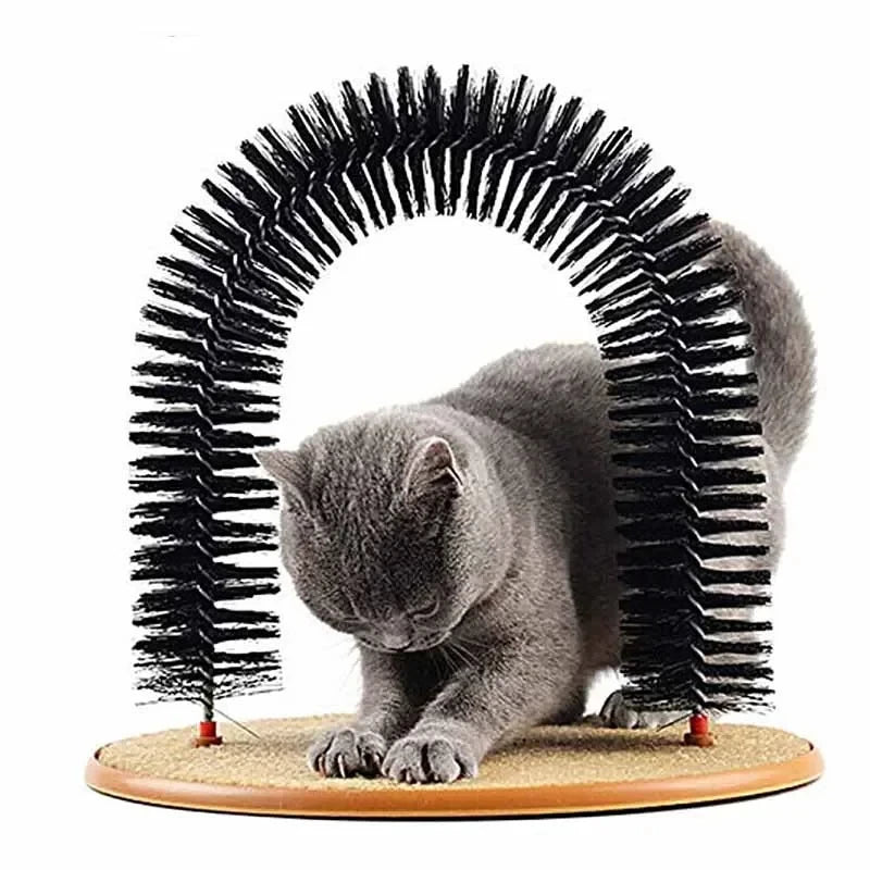 Cat Toy Arch Self Groome Pamper Feline