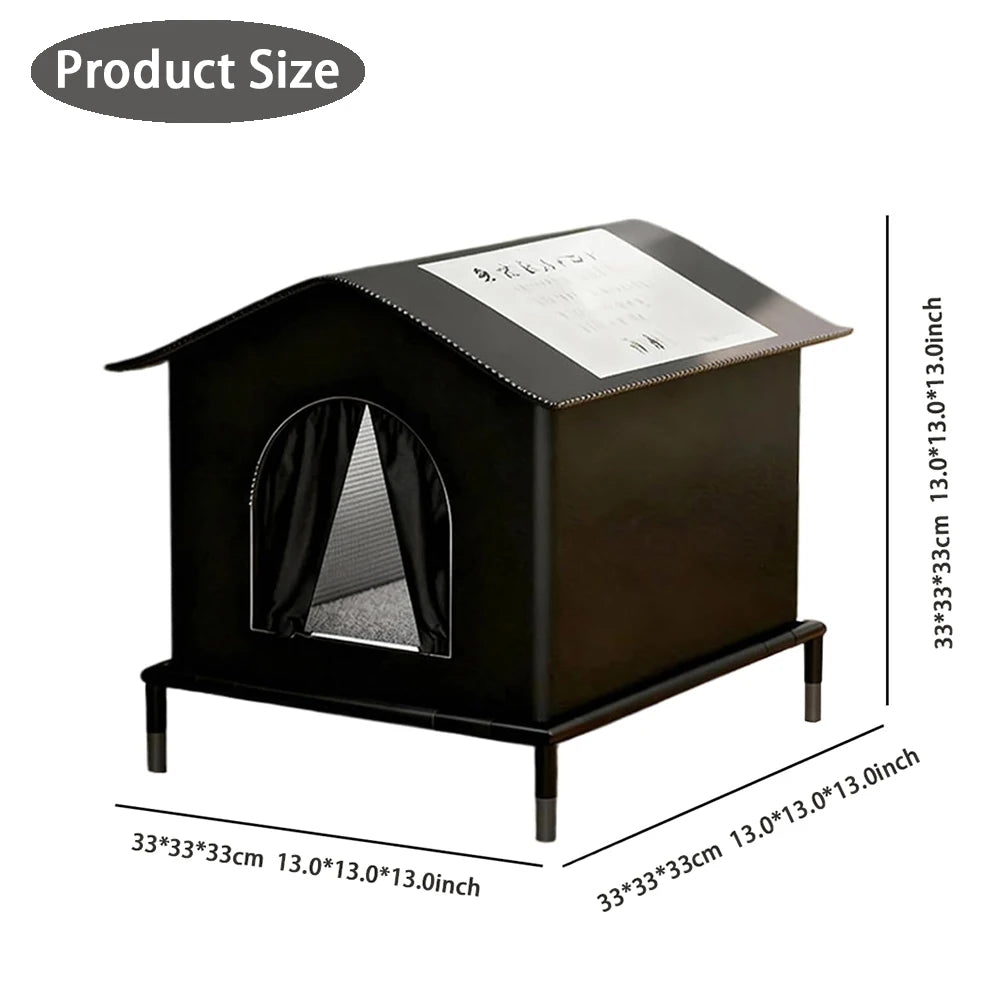 Cat House for Outside or Indoor Coldproof