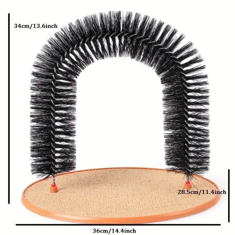 Cat Toy Arch Self Groome Pamper Feline